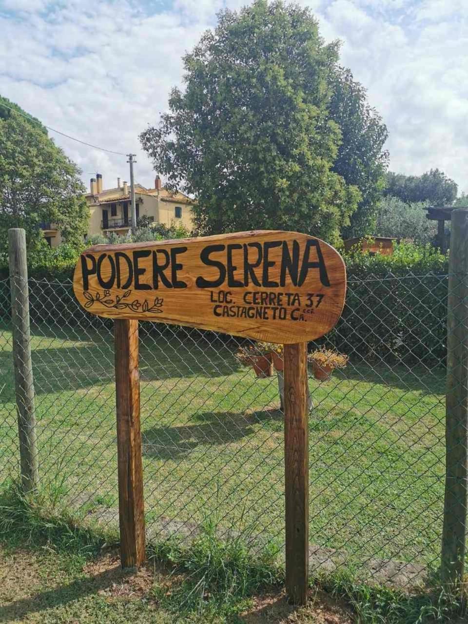 Podere Serena Castagneto Carducci Esterno foto